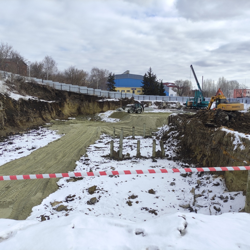 Проверка хода строительства многоквартирного жилого дома