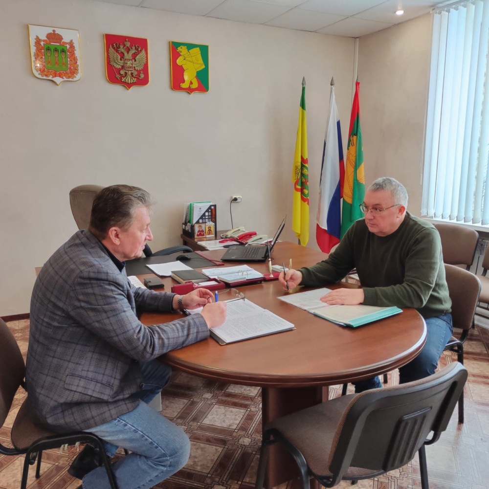 Рабочий визит в р.п. Земетчино