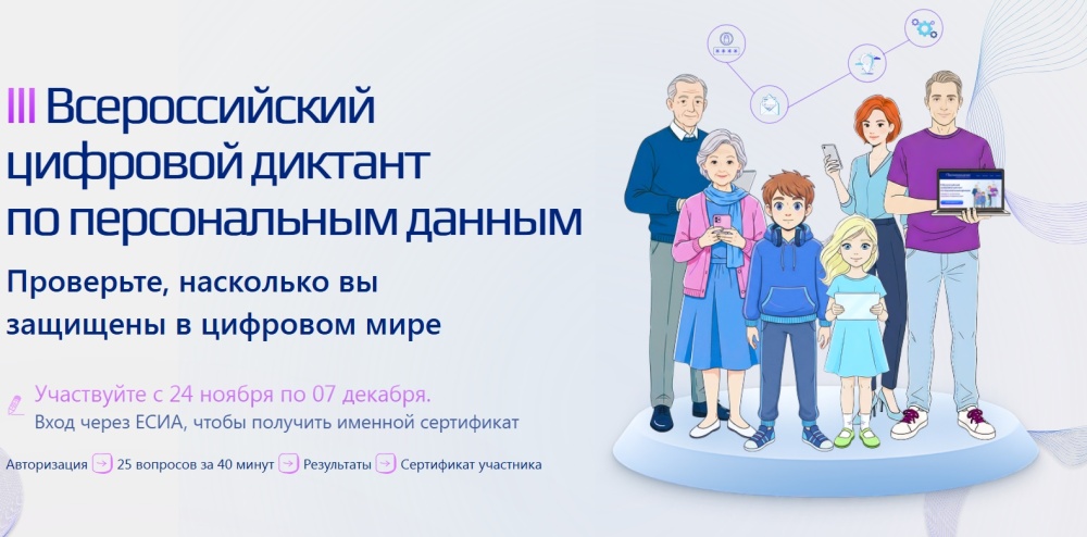 Всероссийский цифровой диктант по персональным данным