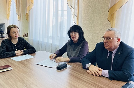 Рабочий визит в р.п. Русский Камешкир