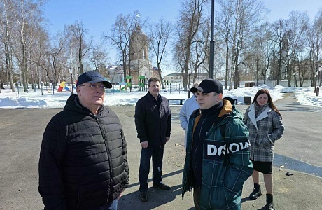 Главный архитектор Пензенской области обсудил в Наровчате концепцию для участия во Всероссийском конкурсе