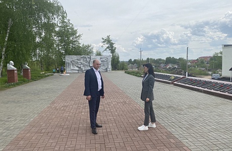 Рабочий визит в Иссинский район