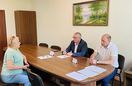 Прием граждан Иссинского района