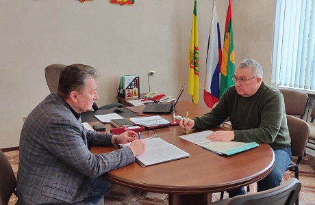 Рабочий визит в р.п. Земетчино